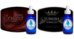 Halo Belgian Cocoa y Halo Turkish Tobacco