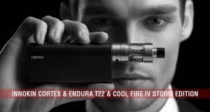 Innokin Cortex TC & Endura T22 & Cool Fire IV Storm Edition