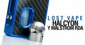 Halcyon BF DNA200 y Malstrom RDA by Lost Vape