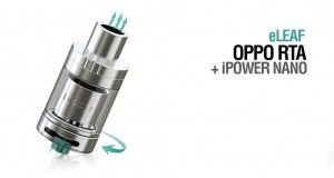 eLeaf OPPO RTA + iPower nano