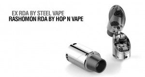 Rashomon RDA by Hop N Vape / EX RDA by Steel Vape – ¿Pacman vapea?