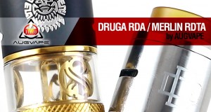 AugVape DRUGA RDA y MERLIN RDTA / druga, druga…. no droga / revisión