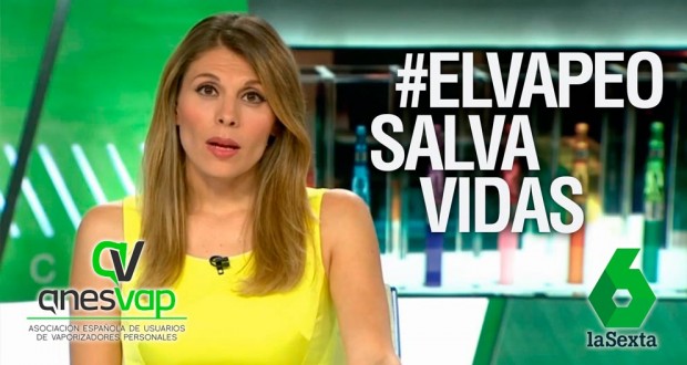 La Sexta Noticias – EL VAPEO SALVA VIDAS – firma en change.org