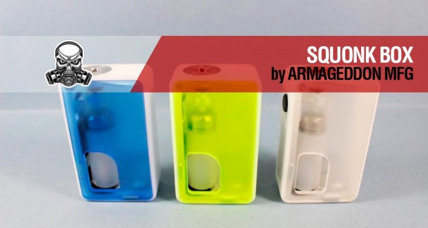 Armageddon MFG SQUONKER + RAPTURE RDA / ¡¡emociones fuertes!! / revisión