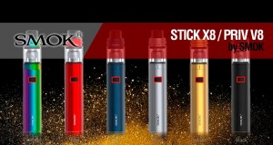 Smok PRIV v8 / Smok STICK X8 – ¡¡MÁS KITS DE INICIO!! – revisión