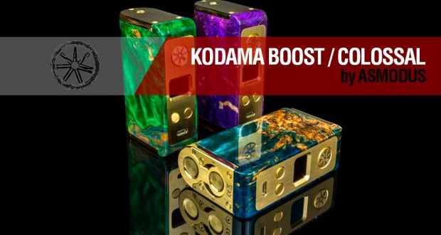 Asmodus KODAMA BOOST + COLOSSAL 80 / el MINIKIN 2 ha adelgazado / revisión