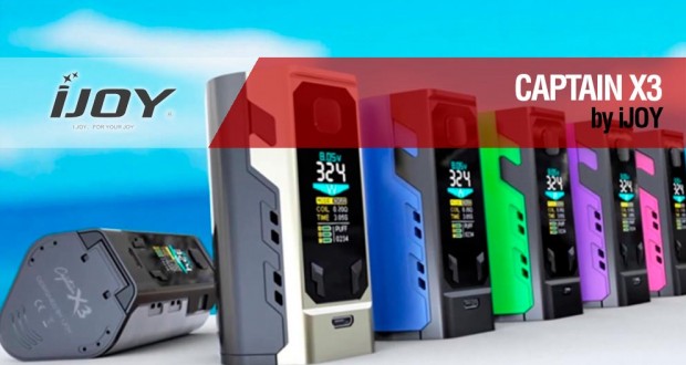 iJoy CAPTAIN X3 + Captain X3 TANK / ¡¡¡9000 MAH!!! / revisión