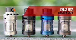 Geek Vape ZEUS RTA / La locomotora SINGLE COIL / revisión