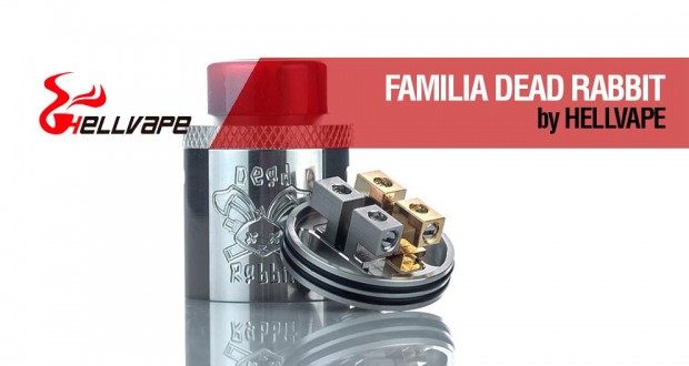 DEAD RABBIT RDA 24 / SQ 22 by Hellvape & Heathen + Priest Challenge Cap + Butcher Challenge Cap