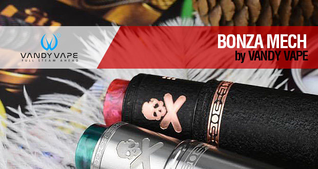 BONZA MECH de Vandy Vape y The Vaping Bogan
