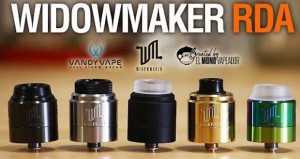 WIDOWMAKER RDA de Vandy Vape & El Mono Vapeador