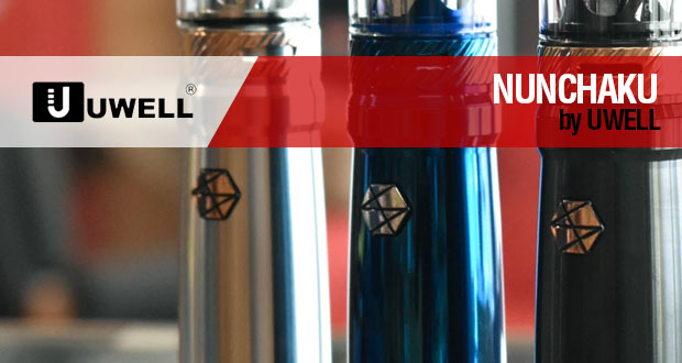 Uwell NUNCHAKU RDA kit / rizando el rizo