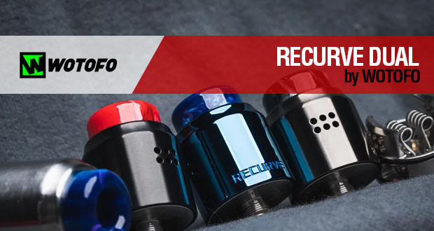Wotofo RECURVE DUAL RDA by Mike Vapes / ¡¡¡HA VUELTO!!!