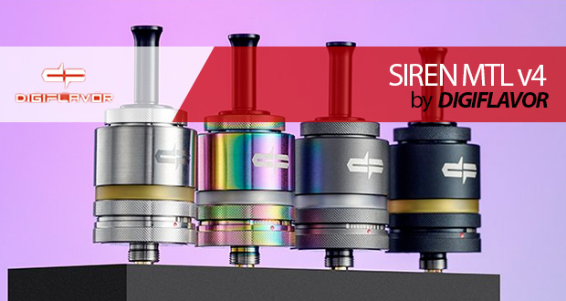 MTL CON ROCK AND ROLL / Digiflavor SIREN MTL v4