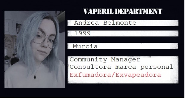 Hoy, en ENTREVISTAS VAPERILES, ANDREA BELMONTE