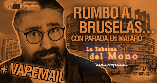 VAPEMAIL… BRUSELAS y el EUROPARLAMENTO…. y una paradita en Mataró